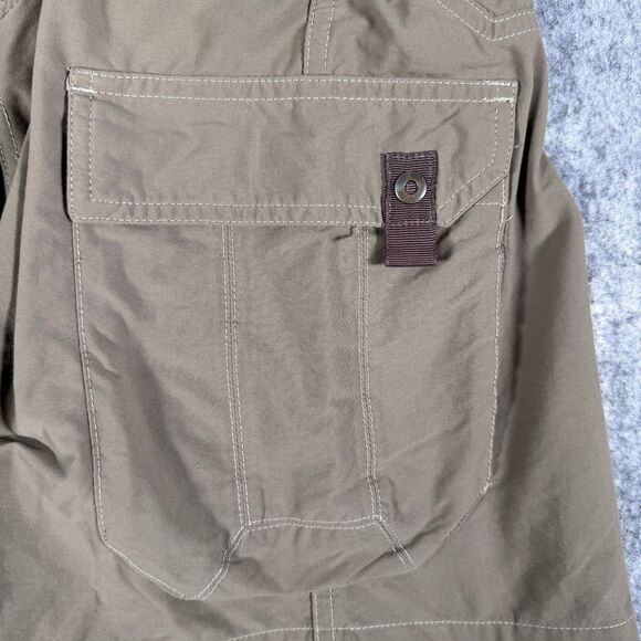 Kuhl Shorts Mens Size 34 Beige Cargo Pockets Outdoor Trail Hike - Picture 4 of 13